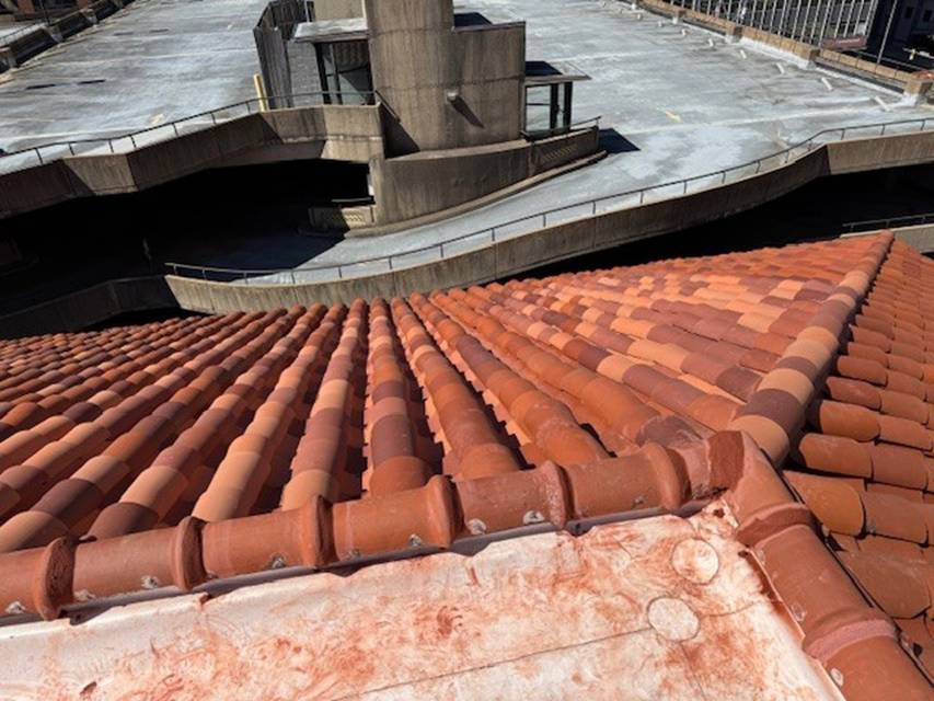 Downtown Branch Clay Roof Completed